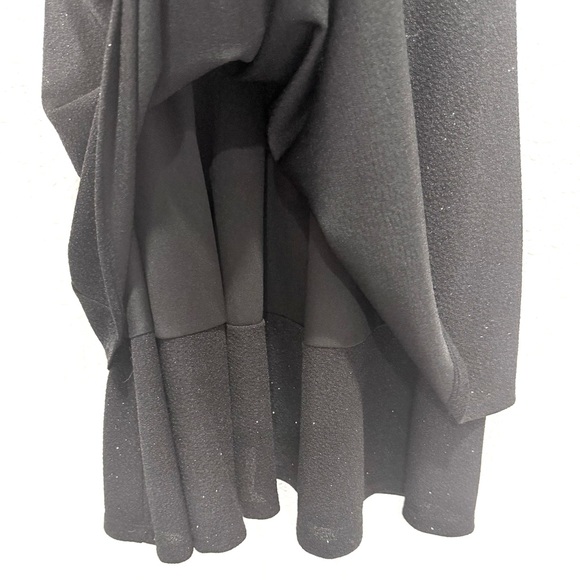 NEW Altar'd State Black Glitter halter Tiered fit and flare Dress M - Picture 5 of 13